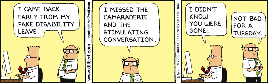 Dilbert Cartoon